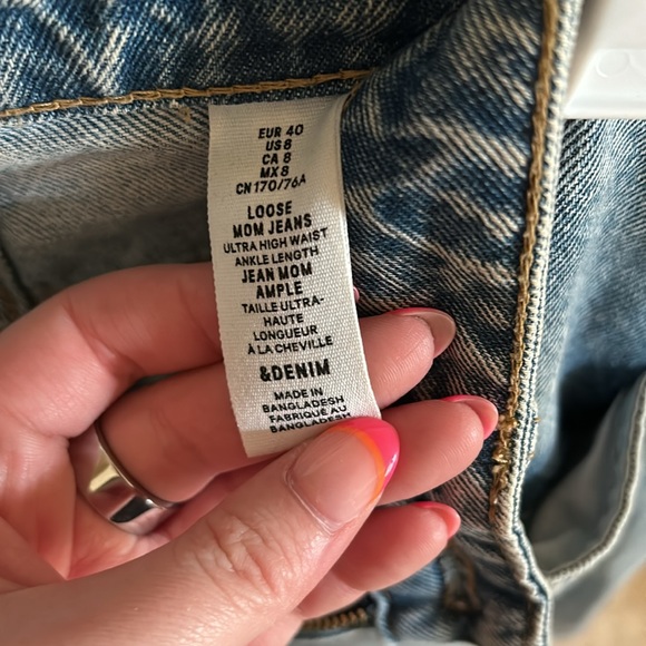 H&M Mom Jeans - Picture 3 of 3
